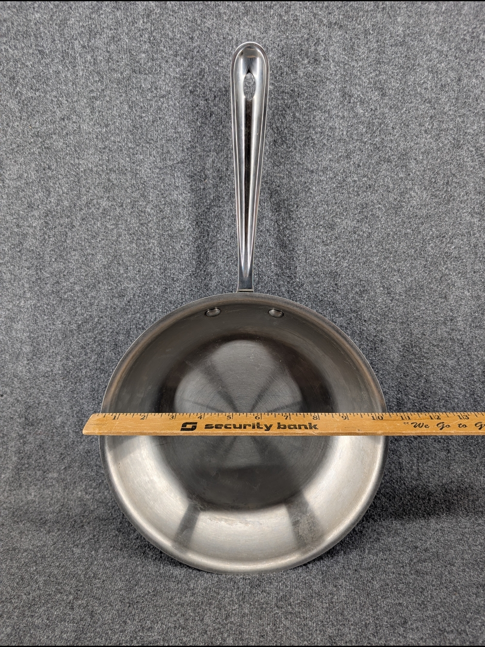 10 Inch All-Clad Stainless Steel Frying Pan